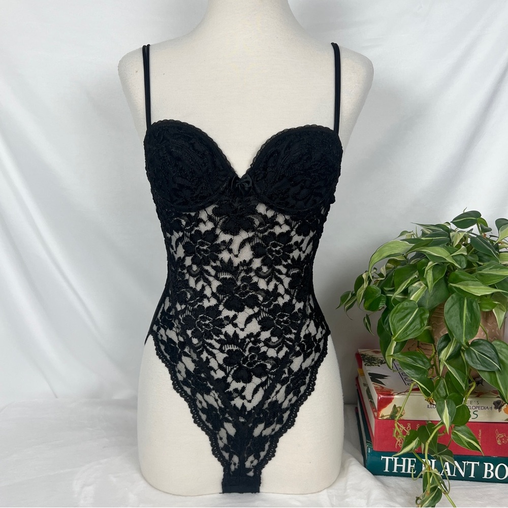Vintage Victoria’s Secret Lace Body Suit